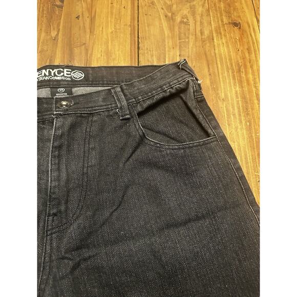 Vintage Enyce Jeans Mens 38 X 30 Baggy Y2K Wide Leg Hip Hop Faded Grunge 90s - Picture 4 of 16